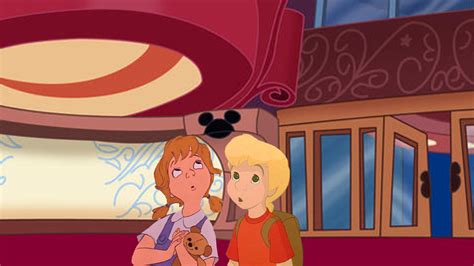 Cody and Penny in the House of Mouse by richardchibbard on DeviantArt