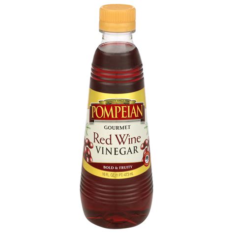 Pompeian Red Wine Vinegar - 16 fl oz - Walmart.com