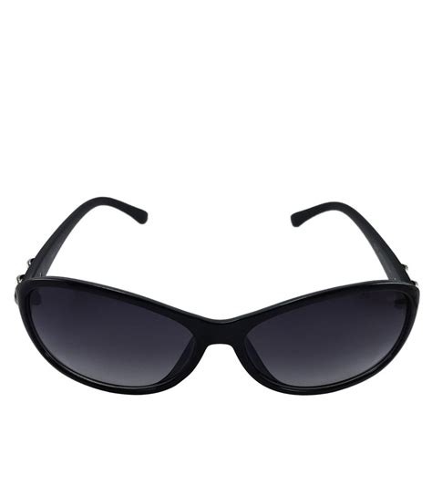 JURIA Black Oval Sunglasses ( k2307.blk ) - Buy JURIA Black Oval Sunglasses ( k2307.blk ) Online ...