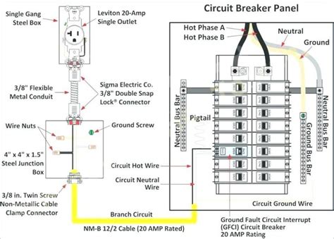 Residential Breaker Box Wiring Diagram