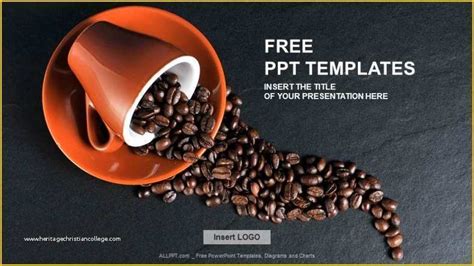 Coffee Powerpoint Template Free Download Of Grains Coffee Food Ppt Templates Download Free ...
