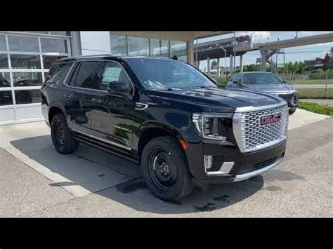 Black 2023 GMC Yukon Denali Review Calgary Alberta - Wolfe Calgary ...