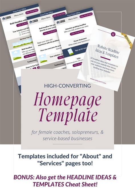 High-Converting Homepage Template | April Hiatt