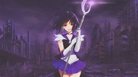 Wallpaper : anime girls, picture in picture, sailor saturn 1920x1080 - sdlmer - 1455161 - HD ...