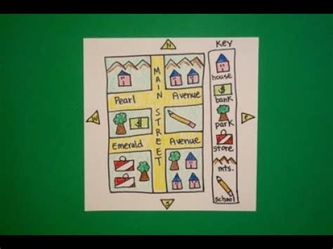 How To Draw A Map Of Your Neighborhood - Rowwhole3