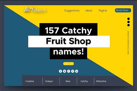 157 Fruit Business name Ideas For your Fruit shop. - Tiplance