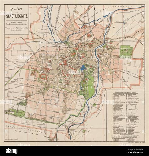 Legnica map hi-res stock photography and images - Alamy