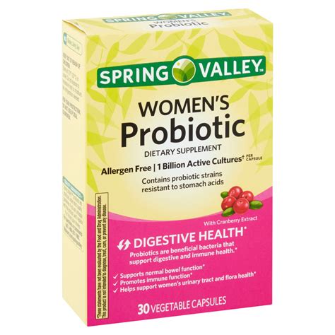 Spring Valley Women's Probiotic Dietary Supplement, 30 count - Walmart.com - Walmart.com