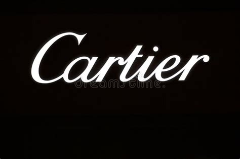 Illuminated Cartier Brand Logo in Lugano Editorial Photo - Image of company, elegant: 157607786