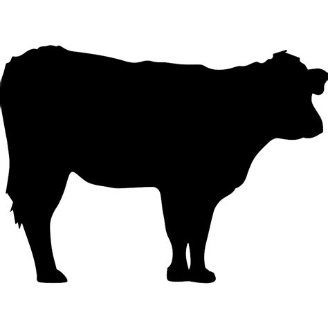 Cow silhouette SVG File