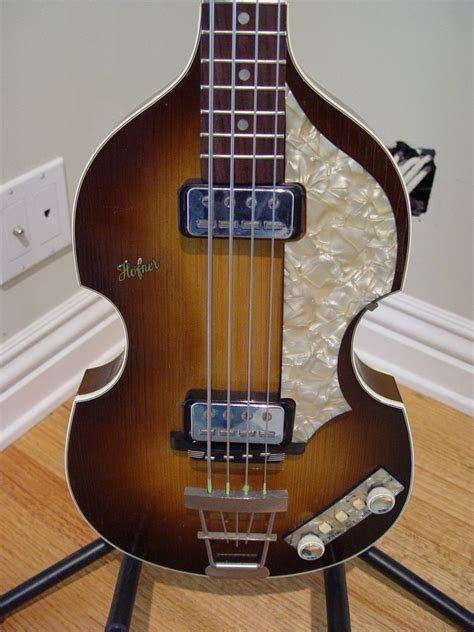 1962 HOFNER 500/1 BEATLE BASS-PAUL McCARTNEY SPEC-RIGHT HAND-ORIGINAL ...