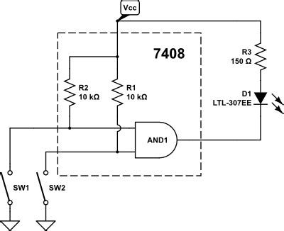 7408 Circuit Diagram