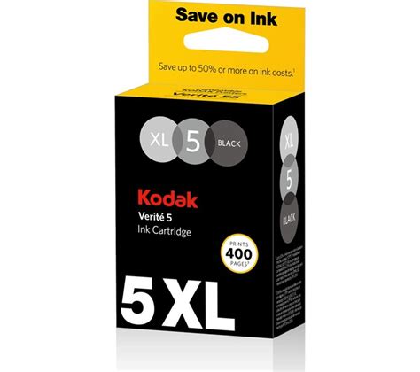 KODAK Verite 5XL Black Ink Cartridge Deals | PC World