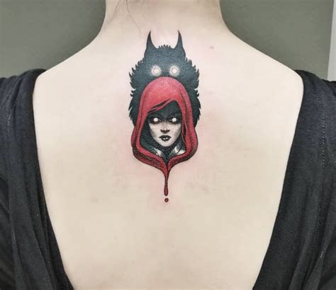 Red riding hood tattoo by Aneta Juchimowicz | Post 27191