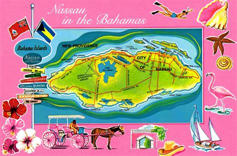 Nassau in the Bahamas - Large Postcard | Latin & South America ...