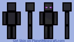 Cute enderman Minecraft Skin