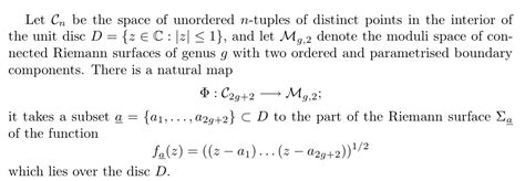 algebraic topology - Configuration spaces to moduli spaces - Mathematics Stack Exchange