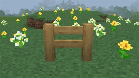 Stripped Fences texture pack for Minecraft