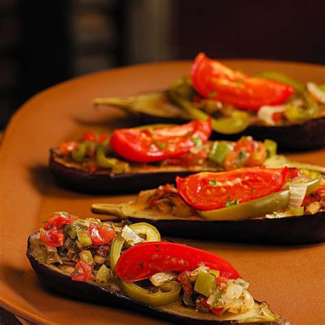 Baked Stuffed Eggplant Recipe - EatingWell