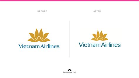 Vietnam Airlines | Airlines brand refresh | The glorious golden lotus refreshed