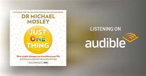 Just One Thing Audiobook | Free with trial