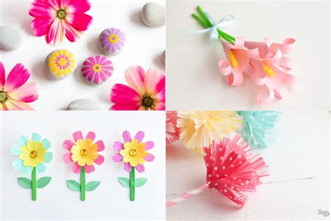 Flower Art And Craft For Kindergarten - Home Alqu