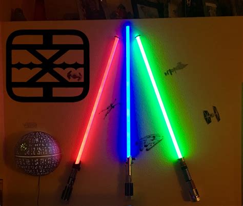 Fancy | $79.95 USA MADE, Aluminum Lightsaber Wall Stand, Character Collection, USA MADE ...