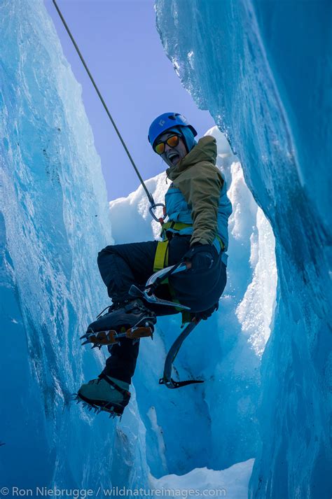 Ice Climbing, Exit Glacier | Photos by Ron Niebrugge