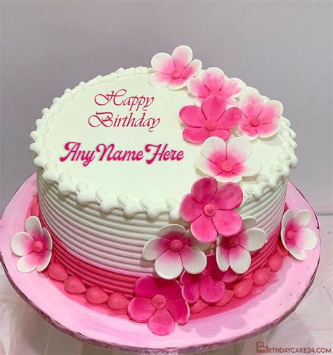 Pics Of Happy Birthday Cake With Name Edit | The Cake Boutique