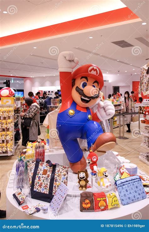 Statue of the Video Game Character Super Mario Editorial Photo - Image ...