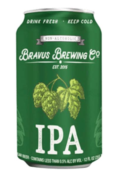 Bravus Brewing Non-Alcoholic IPA: Price, Ratings & Reviews | WikiliQ®