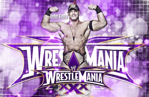 WWE John Cena Wrestlemania 30 2014 HD Wallpaper by SmileDexizeR