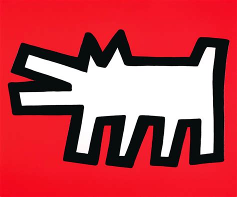 Keith Haring "Barking Dog" Icons 2 – OLIVER CLATWORTHY | SIGNED ...