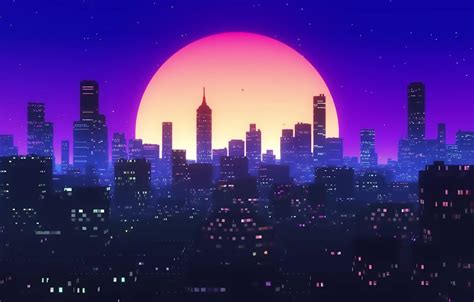 Night City Retrowave Wallpapers - Wallpaper Cave