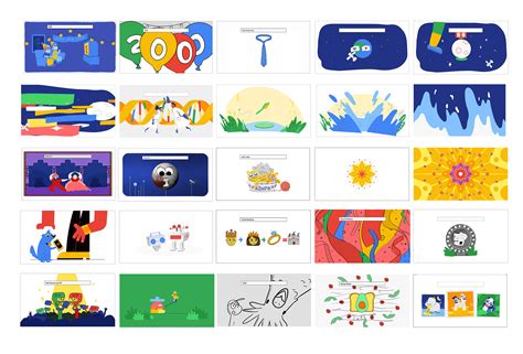 Google: 20th Birthday Doodle on Behance