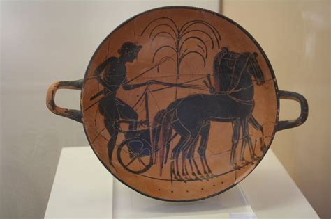 Image result for ancient olympic games chariot | Ancient greek pottery, Greek pottery, Greek ...