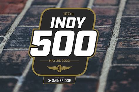 2023 Indy 500 logo revealed as Gainbridge extends deal