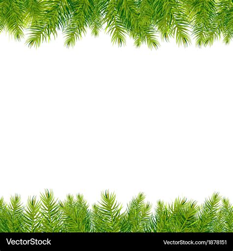 Christmas Tree Border Clip Art