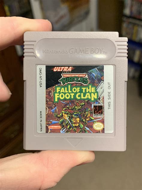 Latest addition to my collection of TMNT games : r/TMNT