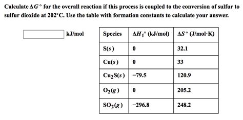 Solved Calculate Delta G degree for the overall reaction if | Chegg.com