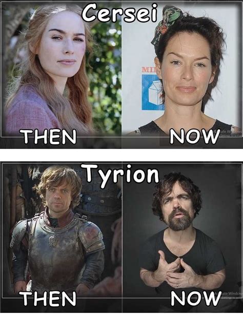 Game Of Thrones Characters Then And Now | Game of throne actors, Actors ...