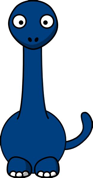 Blue Dinosaur Clip Art at Clker.com - vector clip art online, royalty free & public domain