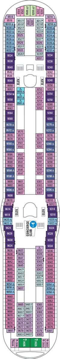 Explorer of the Seas Deckplan & Kabinen-Plan