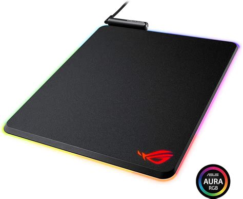 Amazon.com: ASUS ROG Balteus RGB Gaming Mouse Pad - USB Port | Aura Sync RGB Lighting | Hard ...