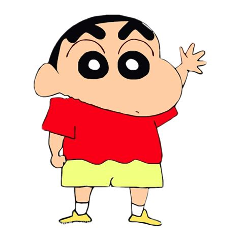 Easy shin chan drawing - PNGBUY