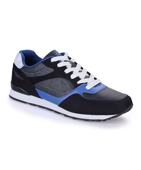 Black & Royal Blue Running Shoe | Shoes, Running shoes, Royal blue