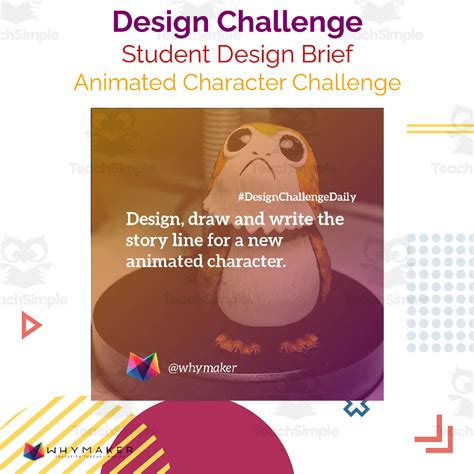 Animated Character Challenge by Teach Simple