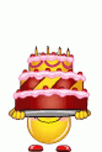 Happy Birthday Emoji Sticker – Happy Birthday Emoji Smiles – Откриване и споделяне на GIF файлове