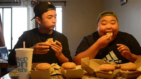 BIG MAC CHALLENGE W/ JUSTIN - YouTube