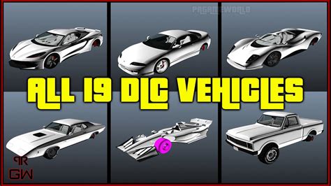 Gta V Pc Dlc Cars In Single Player - New and Old DLC